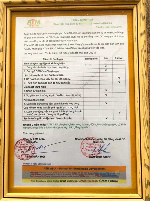 giay khen tong cuc du lich