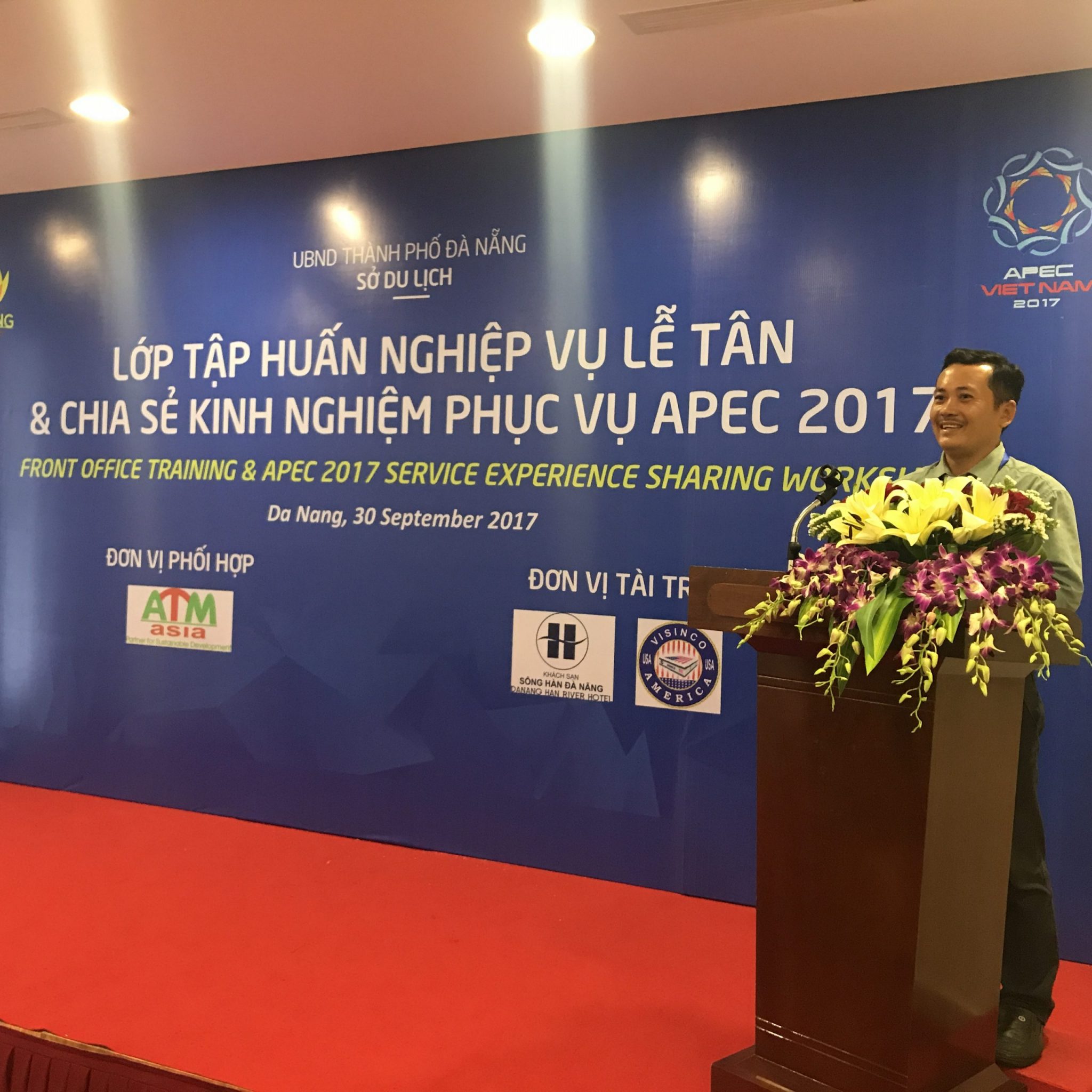 ATM Asia Apec kinh nghiệm Lễ tân khách sạn