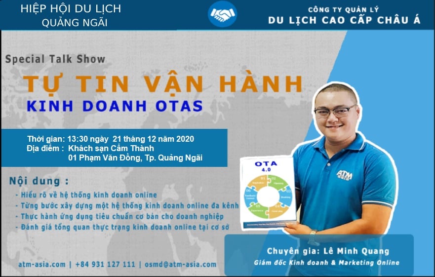 Khảo sát khoá học " Tự Tin Vận Hành OTAs"