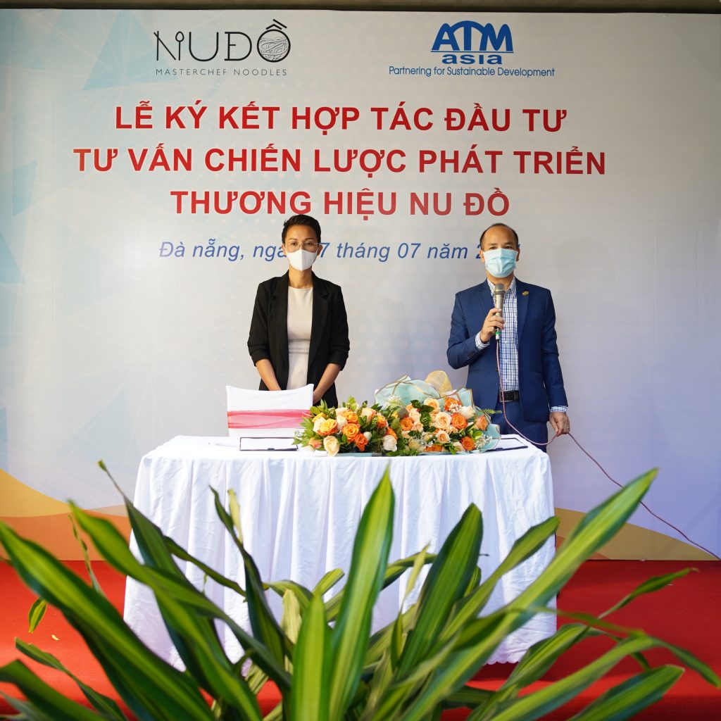 Ths. Trần Xuân MỚI - Founder/CEO ATM Asia phát biểu tại buổi lễ ký kết hợp tác.