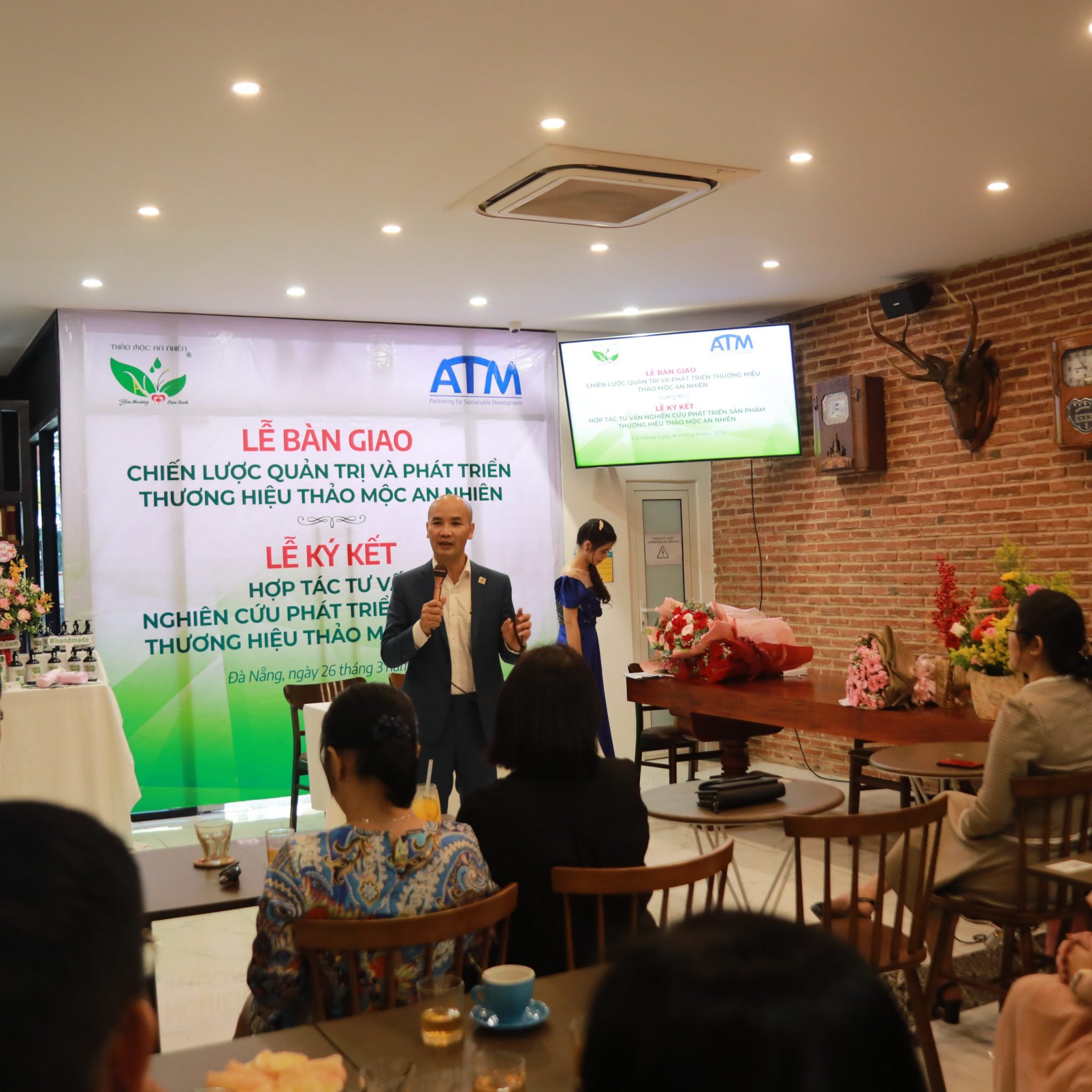 Ông Trần Xuân Mới - Founder/CEO Công ty ATM chia sẻ về Chiến lược tại sự kiện