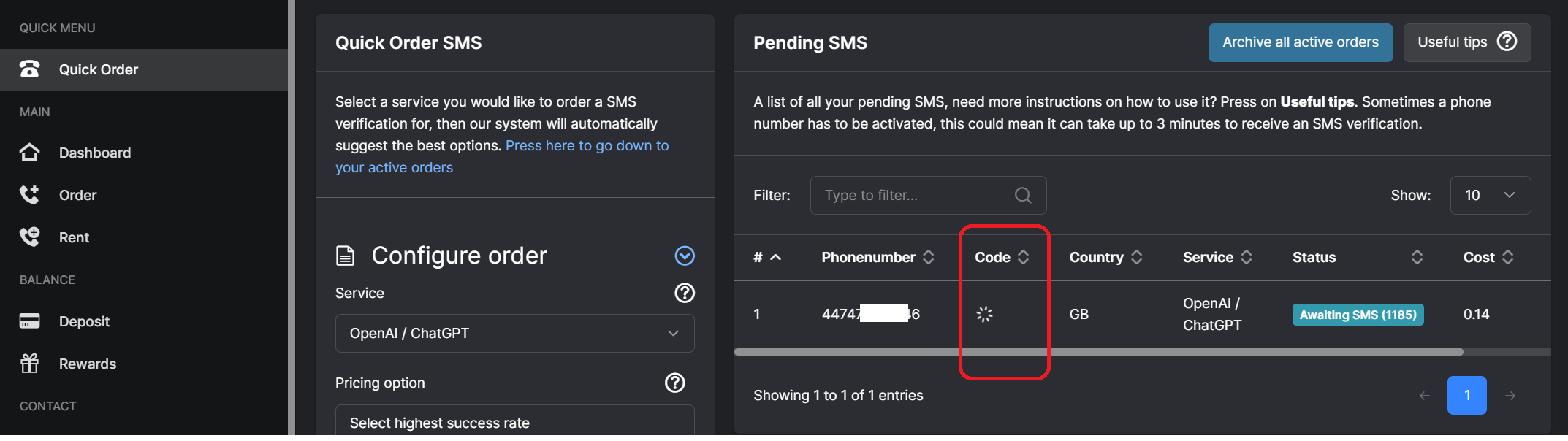 Miễn phí Chat GPT ATM