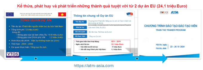 Công ty ATM thực hiện Khóa đào tạo Đào tạo viên (TOT) 23-26/9/2024 tại Hội An