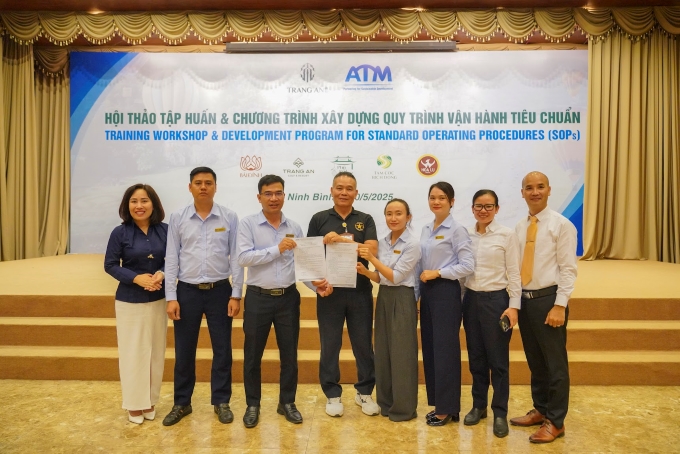 Nhóm An ninh ký bàn giao biên bản xác nhận SOP